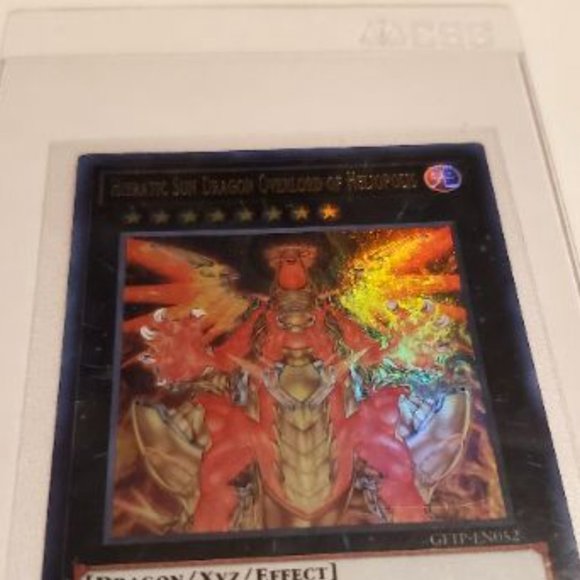 Yugioh Hieratic Sun Dragon Overlord Of Heliopolis (1st Edition) - Picture 7 of 8